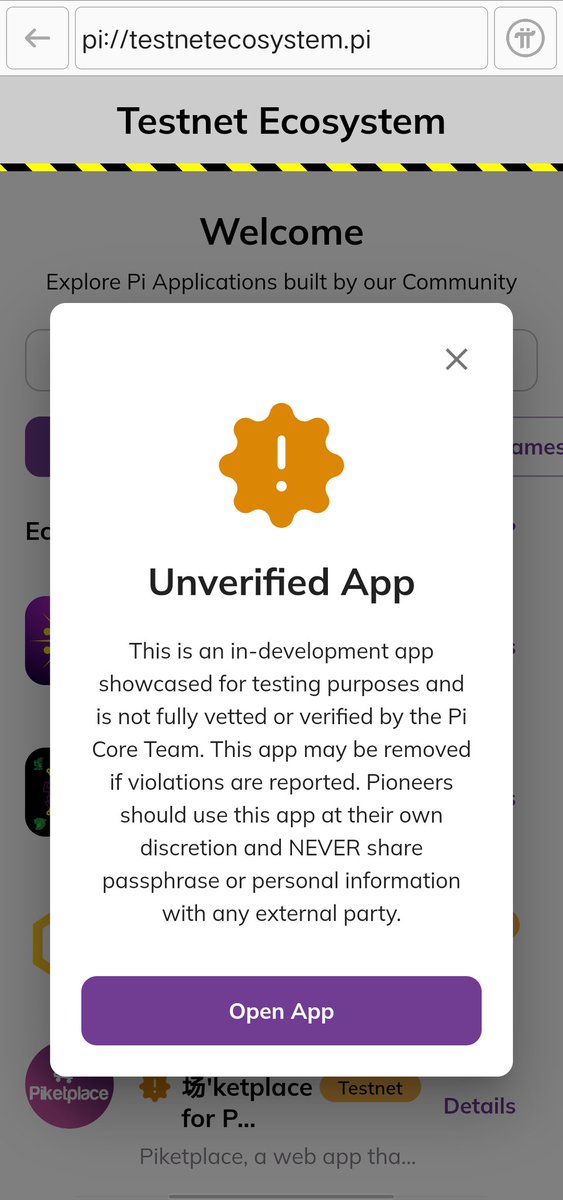 PiNewsMedia's tweet photo. ๐ฅ@PiCoreTeam has updated the Pi testnet ecosystem page and lists unverified tips or applications that are being built in the #PiNetwork ecosystem.
Details are as follows๐ https://t.co/eW0JcXC8sX