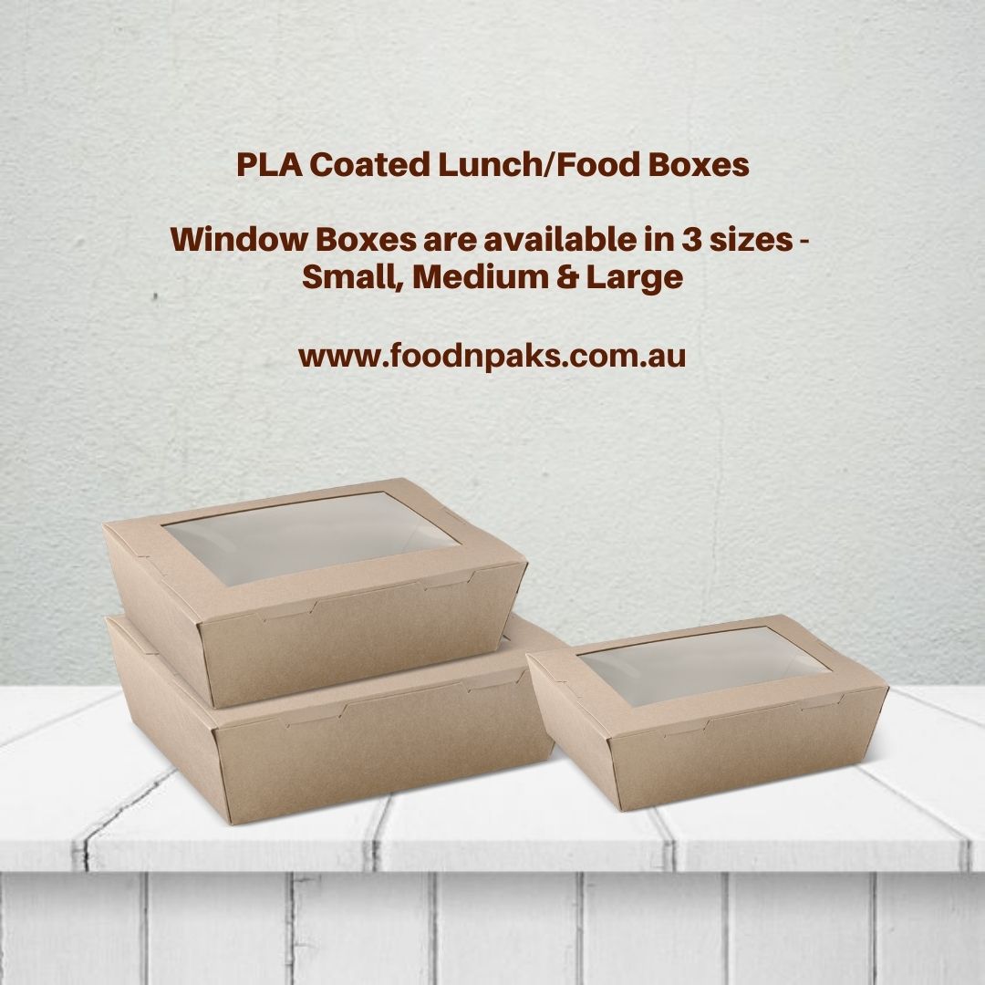 Best Eco-friendly disposable takeaway Containers for restaurant and cafe

PLA Coated Lunch/Food Boxes

Available in different sizes

Contact us at: business@foodnpaks.com.au
.
.
#sustainablefoodpackaging #ecofriendlypackaging #foodnpaks #takeawaycontainers #disposableboxes