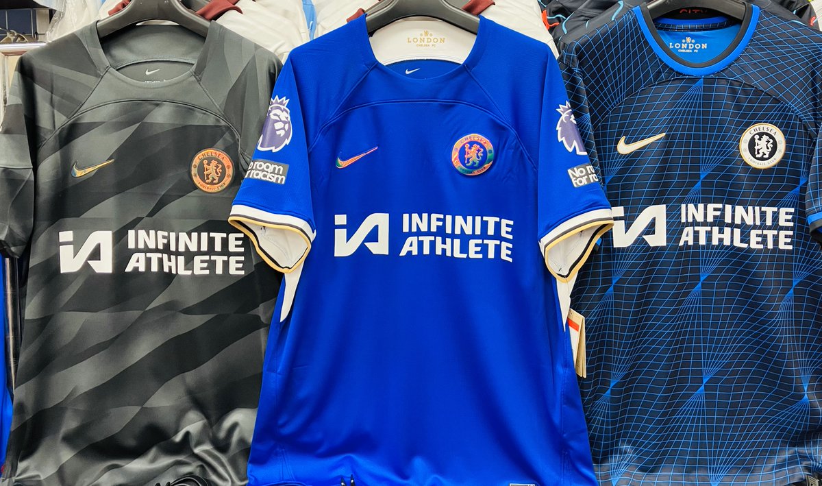 🔵#チェルシー 23-24 ユニフォーム HOME、AWAY＆GK 胸スポンサー入荷