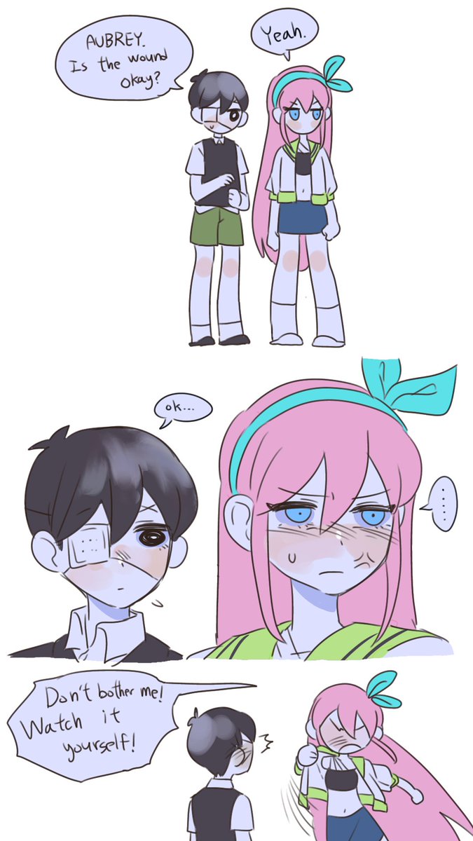 omori_hammer's tweet photo. sunburn ☀️🎀
#OMORIFANART https://t.co/qknWzILqaU