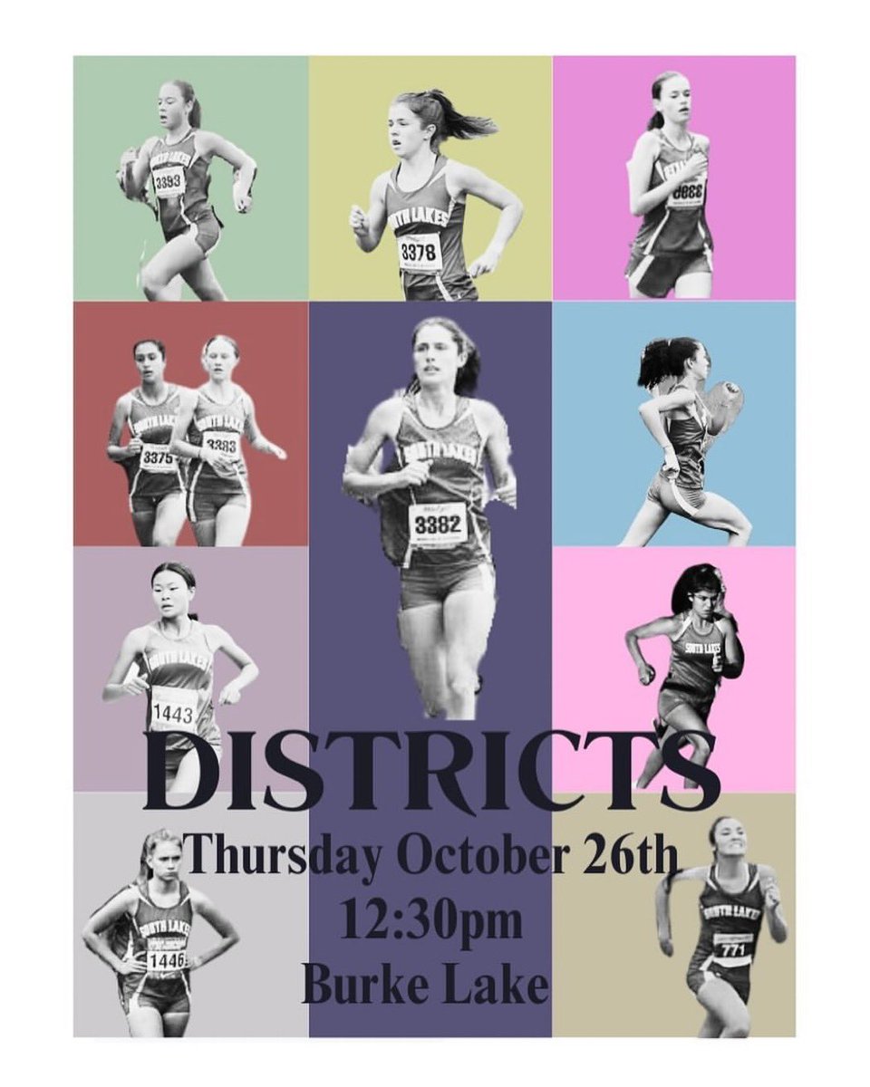 SeahawkBoosters's tweet photo. 🚨GIRLS CROSS COUNTRY CONCORDE DISTRICT MEET!!

📍Burke Lake 
🗓️ Thursday 
⏰ 12:30 PM 

Watch these award winners #runfast💙💚💨

Media @southlakesxc #seahawkstrong #SLrising #seahawkproud💚💙💯 https://t.co/qm7Q3lqsHe