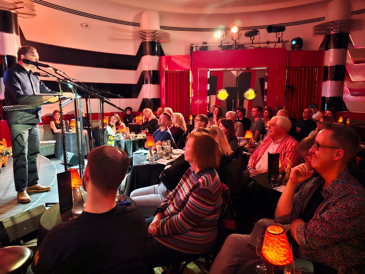 WinstonEade's tweet image. Showcase @BML_Workshop at the @BrasserieZedel Crazy Coqs. Thrilled to be among some very talented writers and have a couple of new theatre songs performed with lyrics by @nikkiracklin  and @JimDBurrows A big thanks to the genius of @MarkWarmanMD 🤩 🎼