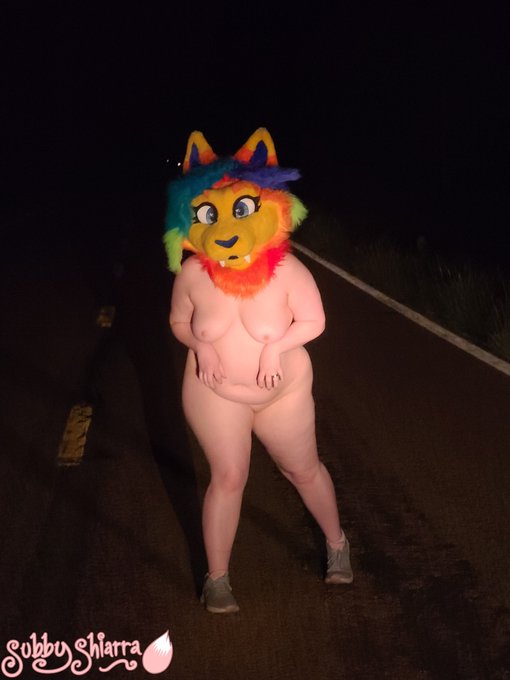 You seem to have stumbled on a Cryptid on this dark night....what do you think she wants with her? What