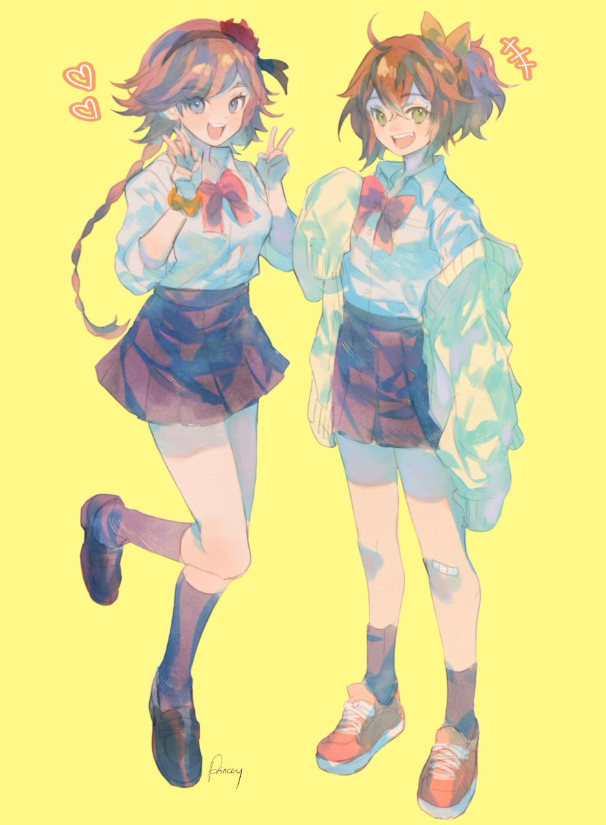 「JK time 」|princey @ 🇯🇵 and solistiaのイラスト
