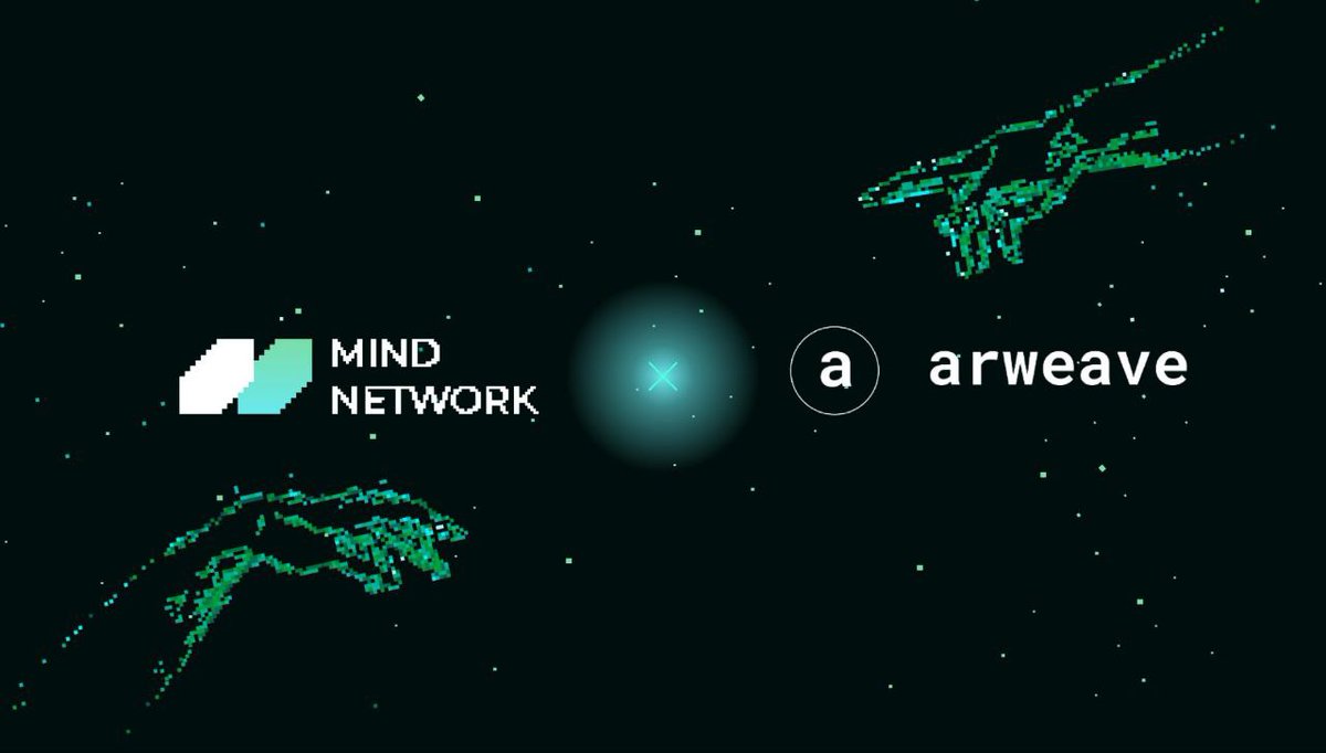 btcmurakami's tweet photo. @mindnetwork_xyz and @ArweaveEco have joined forces to revolutionize Web3 storage and data privacy. Together, they are paving the way for a decentralized and secure digital future. Stay tuned for more updates on this incredible journey! #iweb3 #krsuccess https://t.co/LaFc3I7CGm