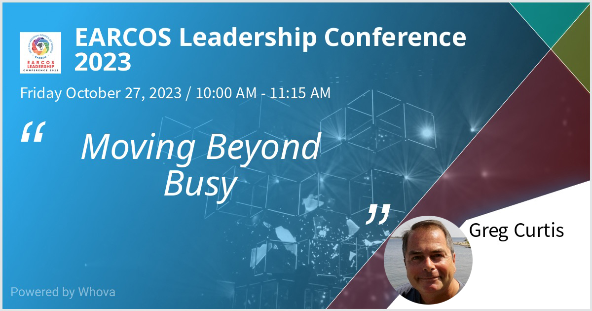 jgcurtis's tweet photo. Enjoying the EARCOS Leadership Conference.  A pre-conference session with Aaron Monitz, yesterday, a presentation on strategic thinking today and a session on my last book tomorrow and Saturday.  Hope to see you there! https://t.co/zMiLEPEaMc