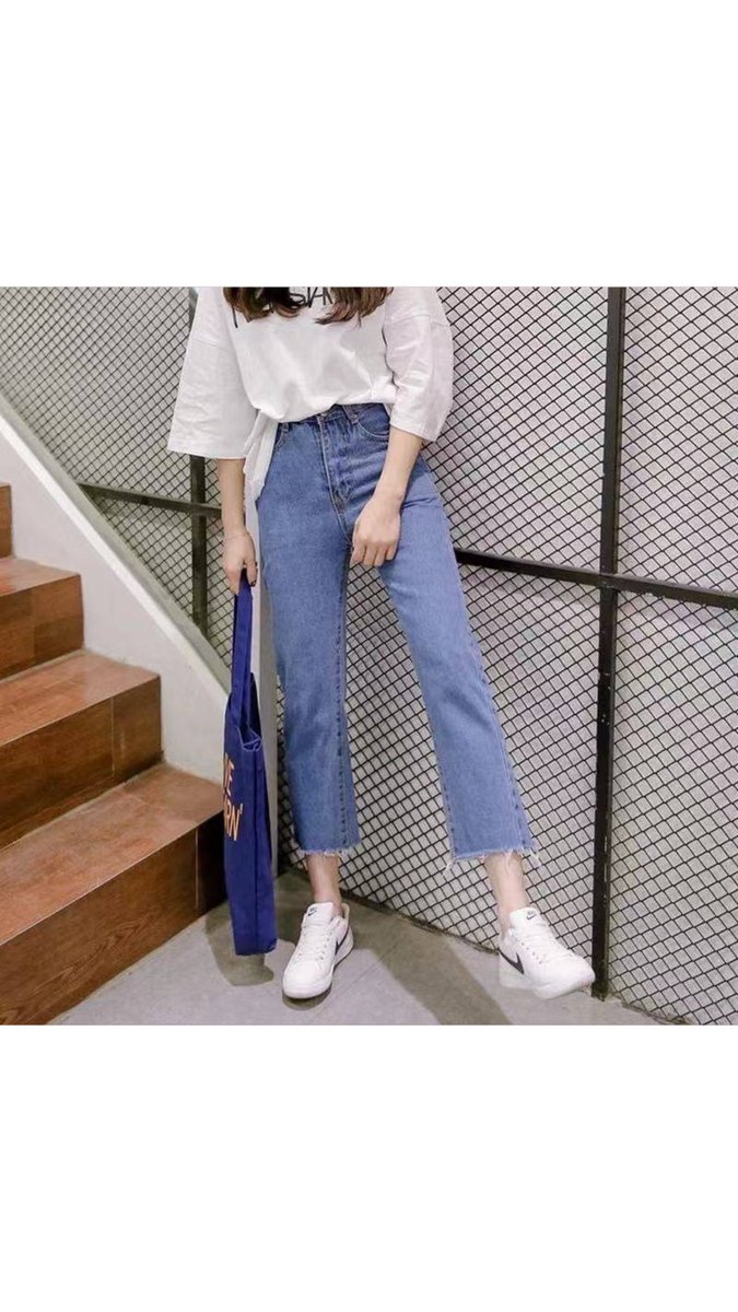 nutda_TT's tweet photo. 🔥 Sale  #กางเกงยีนส์ขายาว #เอวสูง #ทรงสวย #สไตล์เกาหลี #8013 
#ช้อปปี้ถูกชัวร์ #ช้อปปี้ #ถูกชัวร์ไม่มีหลอก  

📌พิกัด: https://t.co/3cDJ8QQ4GT https://t.co/JKcCeVR1LP