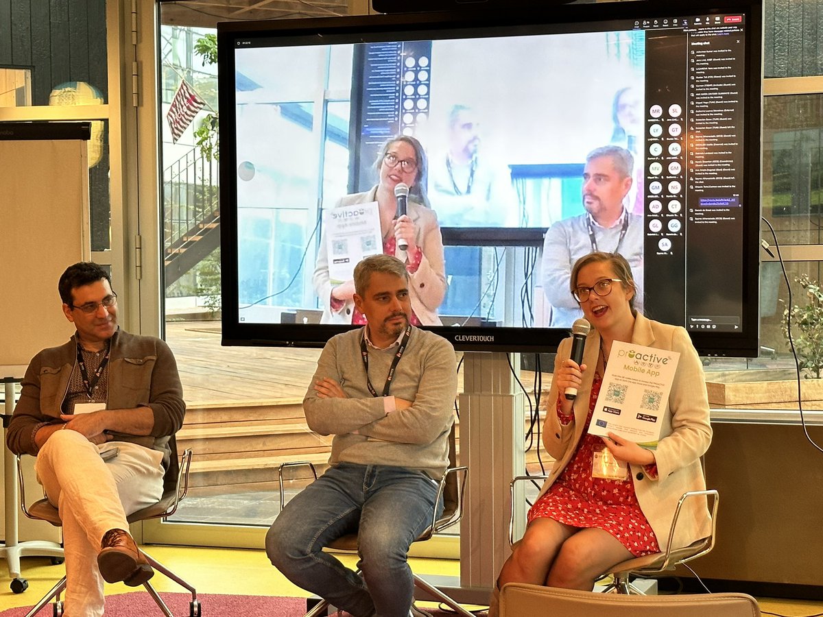 PROACTIVE EU (@proactive_eu) on Twitter photo At the <a href="/EU_intrepid/">INTREPID EU Project</a> Final Event📍 <a href="/petersen_laura_/">Laura Petersen</a> highlighted our #CBRNe Mobile App 📱out now! She explained the key role co-creation plays in building trust 🤝 between first responders 🚔 & citizens 👥 Discussions focused on how #AI could be integrated in future versions 🤖 At the <a href="/EU_intrepid/">INTREPID EU Project</a> Final Event📍 <a href="/petersen_laura_/">Laura Petersen</a> highlighted our #CBRNe Mobile App 📱out now! She explained the key role co-creation plays in building trust 🤝 between first responders 🚔 & citizens 👥 Discussions focused on how #AI could be integrated in future versions 🤖