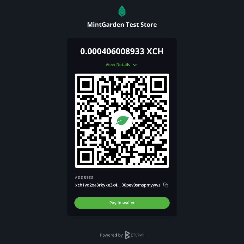 Want to accept $XCH in your web shop? Well now you can! 🌱

I just submitted a pull request to <a href="/BtcpayServer/">BTCPay Server</a> to integrate <a href="/chia_project/">Chia Network</a> payments: github.com/btcpayserver/b…

Reach out if you have a web shop and want to host your own #Chia-enabled BTCPayServer and help test this!