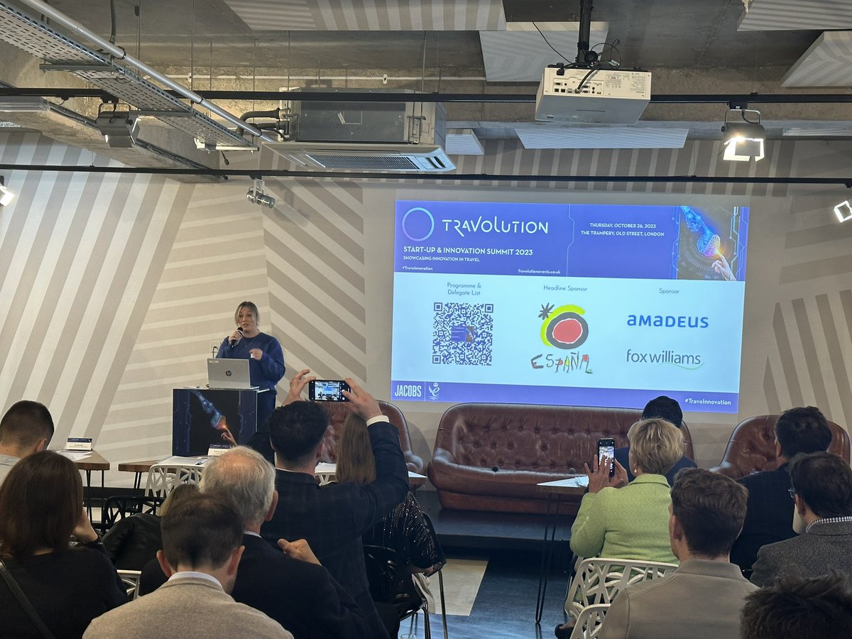 Debbie Flynn (@flynn_debbie) on Twitter photo As <a href="/travolution/">Travolution</a> editor Kate Harden-England launches the 2023 Innovation Report she talks of a staggering £1.93 billion being spent on tech in the travel industry, the pandemic focused the need for automation to protect the “gold dust “that are our people . #travoInnovation As <a href="/travolution/">Travolution</a> editor Kate Harden-England launches the 2023 Innovation Report she talks of a staggering £1.93 billion being spent on tech in the travel industry, the pandemic focused the need for automation to protect the “gold dust “that are our people . #travoInnovation