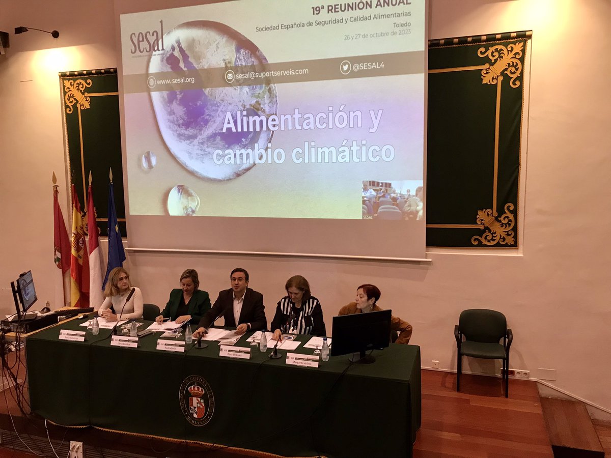 🎬Inauguración 19 <a href="/SESAL4/">SESAL</a> Toledo 26 y 27 octubre. Alimentación y cambio climático🌏