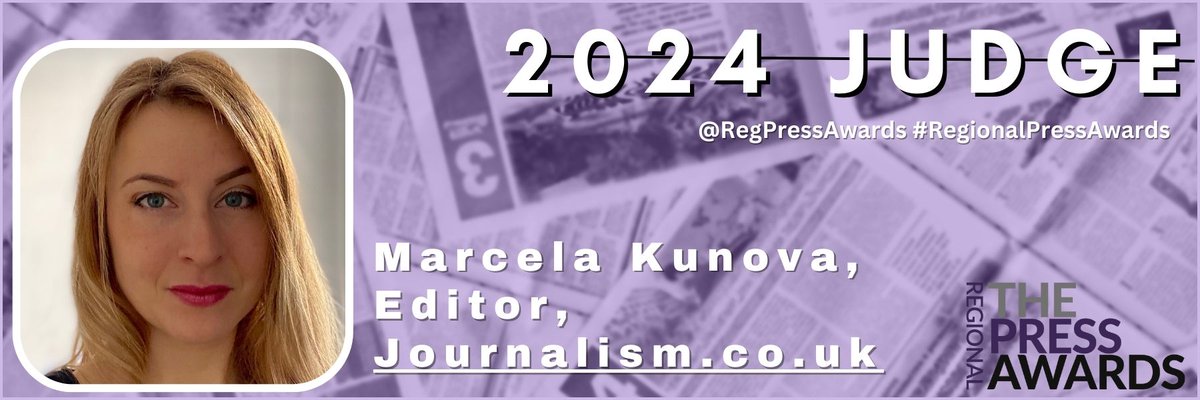 Marcela Kunova (@marcelakunova) on Twitter photo Have you entered the <a href="/RegPressAwards/">RegionalPressAwards</a> yet?
The standard entry deadline is fast approaching (9 November 2023) so don't snooze.
theregionalpressawards.com Have you entered the <a href="/RegPressAwards/">RegionalPressAwards</a> yet?
The standard entry deadline is fast approaching (9 November 2023) so don't snooze.
theregionalpressawards.com