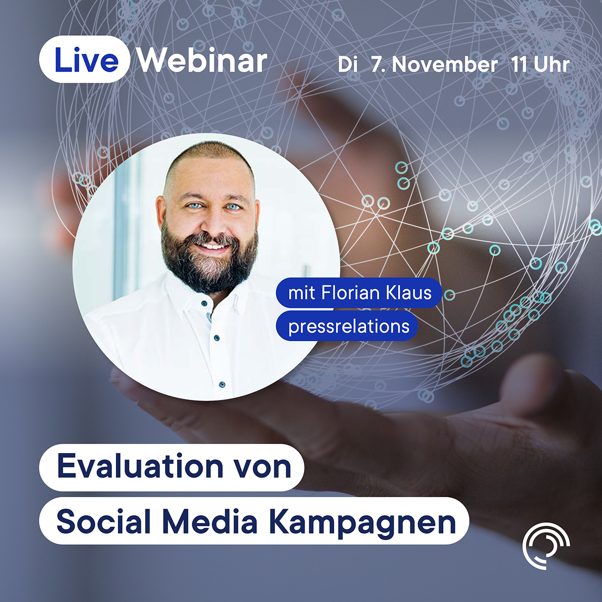 Wie gut ist Ihre (Social) Media Performance im Vergleich zu Ihren Wettbewerbern?

Erfahren Sie im Webinar, wie Sie mithilfe einer umfassenden Medienanalyse Ihren Kampagnenerfolg optimal kontrollieren und nachsteuern können.

Hier anmelden 👇
pressrelations.news/evaluation-soc…

#pr