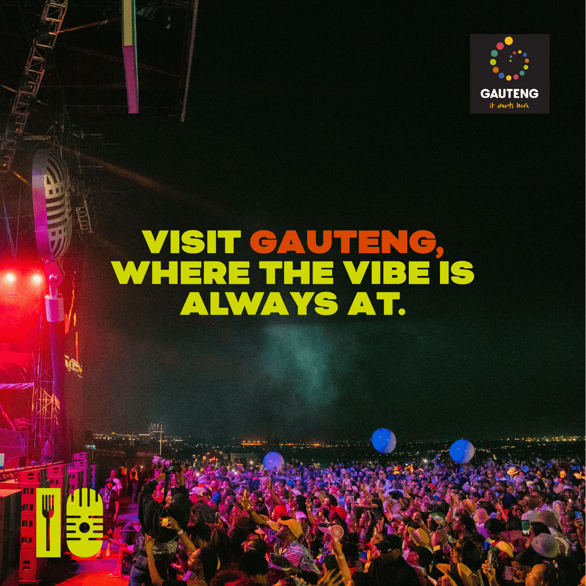 The city of gold glittered like it always does this year as we celebrated 10yrs of our festival. Year after year we gather in our playground, Gauteng, Mzansi's melting of culture, where the Vibe is at #GPLifestyle. #DStvDeliciousFestival #VisitGauteng #Welcome2joburg