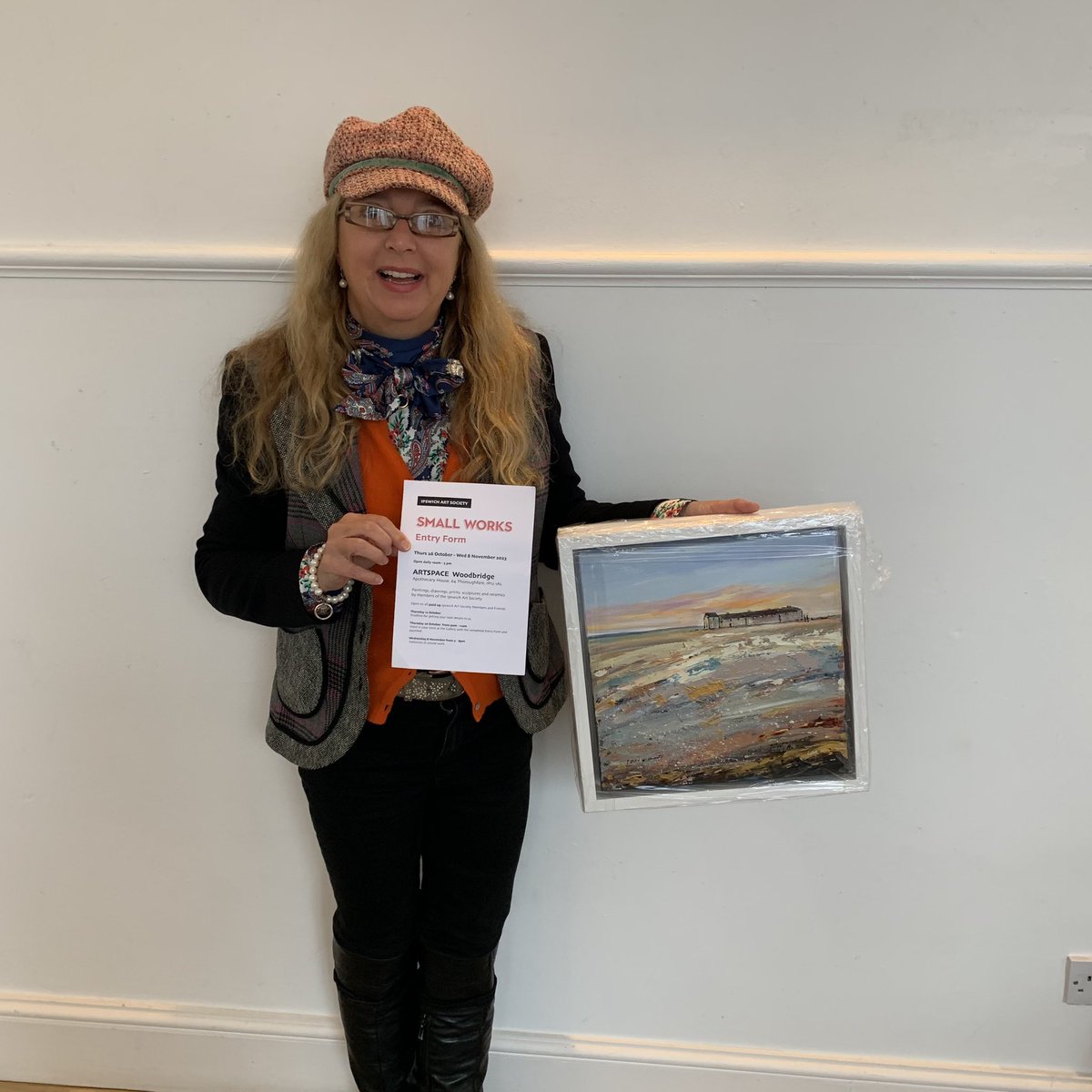 Delivered work for the Ipswich Art Society at Art Space Woodbridge