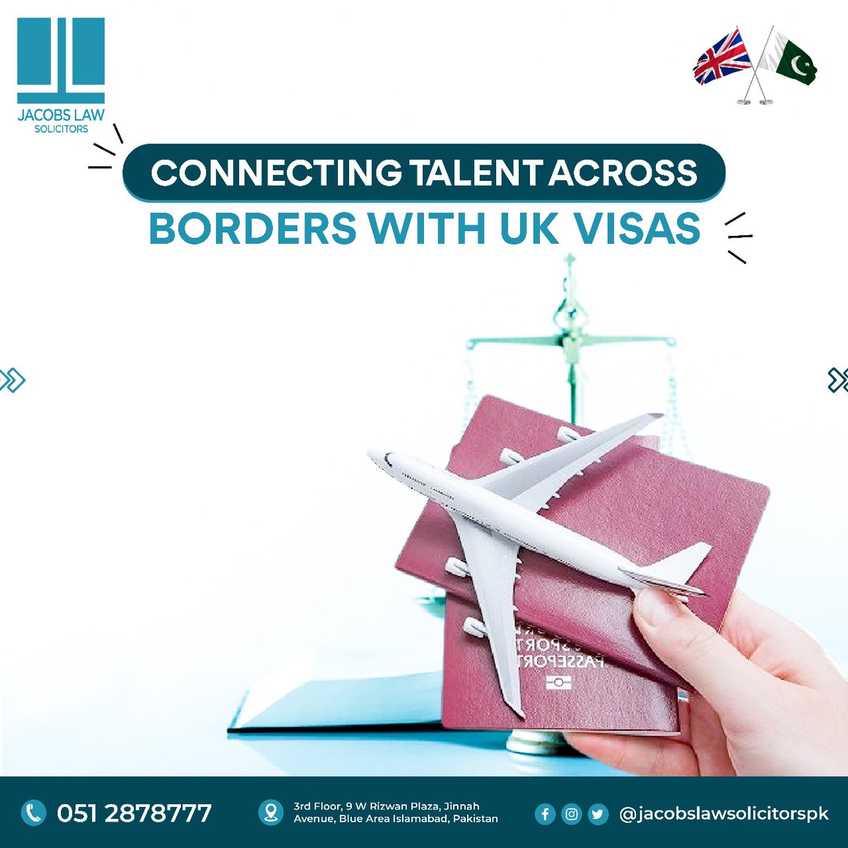 Jacobs Law Solicitors PK Is Connecting Talent Across Borders With UK Visas...!
𝐖𝐡𝐚𝐭𝐬𝐀𝐩𝐩:
+923460573438

#JacobsLaw #JacobsLawSolicitors #WorkinUK #law #lawfirm #immigration #immigrationrights #SkilledWorkVisa #immigrationuk #immigrationconsultant #ukvisaapplication