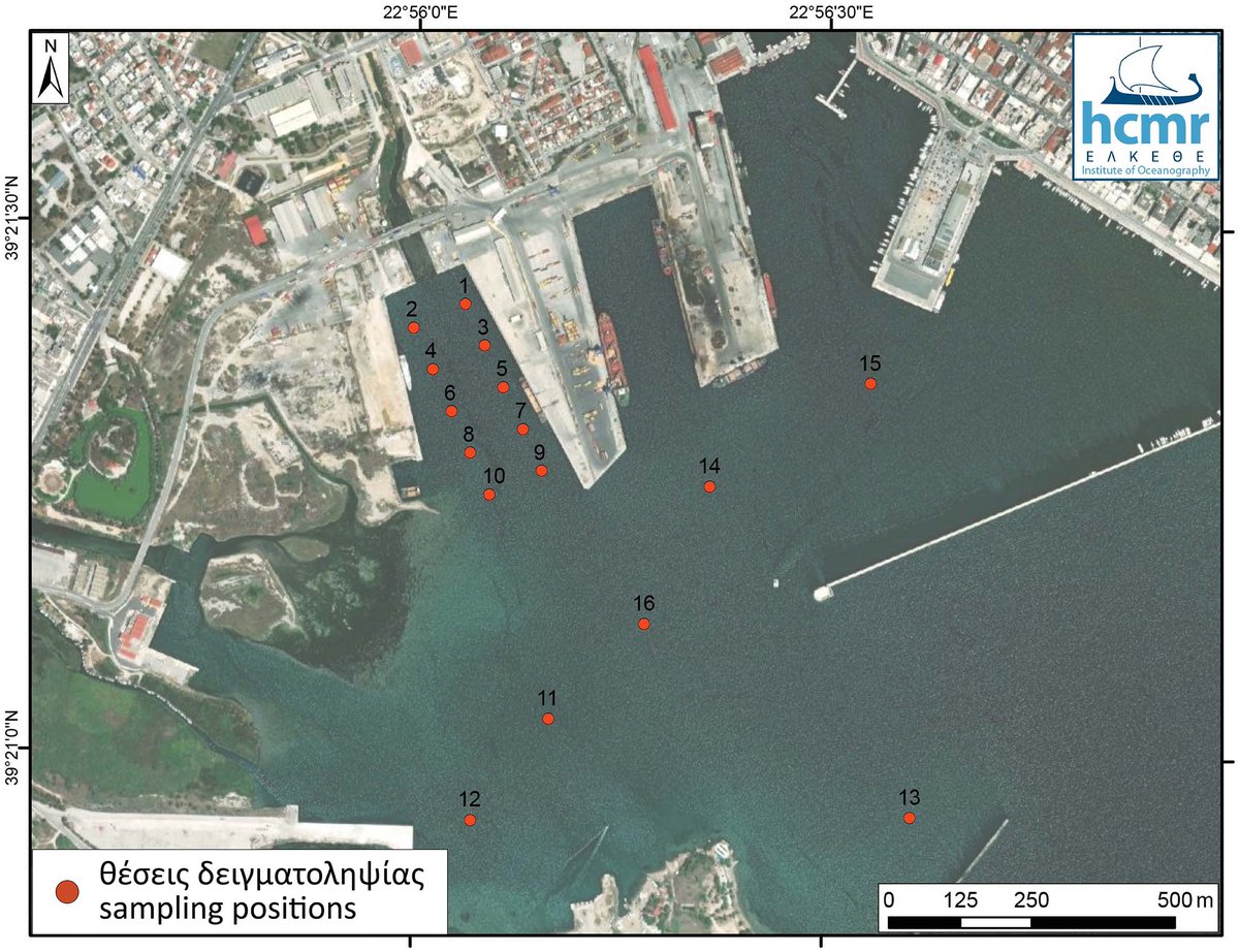 HcmrInOcean's tweet photo. A scientific mission🚢 was carried out for surface and subsurface sediments sampling, from the 📍Volos Port and Bay in order to record the imprint of the Daniel and Elias storms ⛈️on the sediments of the area.
Read More➡️https://t.co/raQKJAUHbB
#HCMR #InstituteofOceanography https://t.co/9R2Pe4z9b4