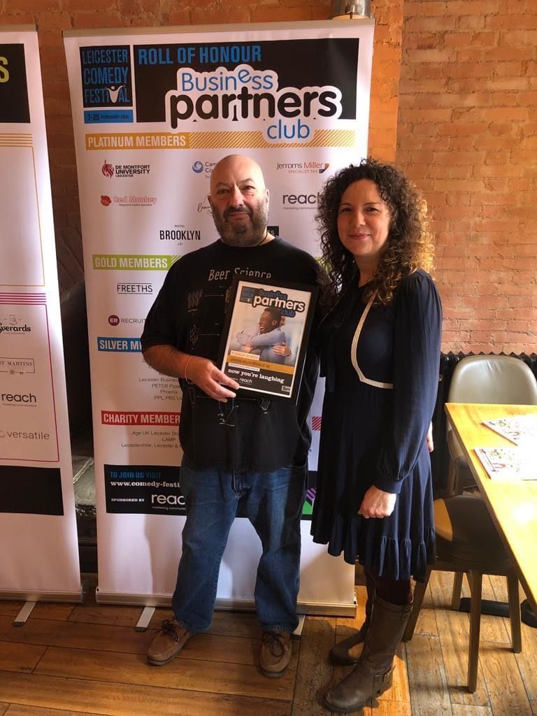A fantastic time at the Leicester Comedy Festival yesterday to launch their brochure and to be a part of the Business Partners Club!

#leicestercomedyfestival #comedyfestival #comedy #businesspartnersclub
