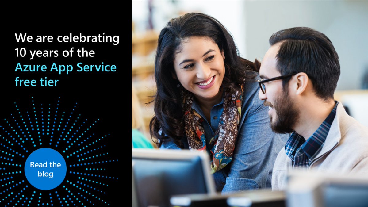 MicrosoftAPAC's tweet image. Things that turned 10 years old in 2023:

👑 Royals by Lorde
❄️ Frozen
🎂 Azure App Service&apos;s free tier!

The free tier captures the world-class benefits of Azure App Service—and it&apos;s one of 25 free Azure services. Read more: msft.it/60189aOQK #AzurePaaS