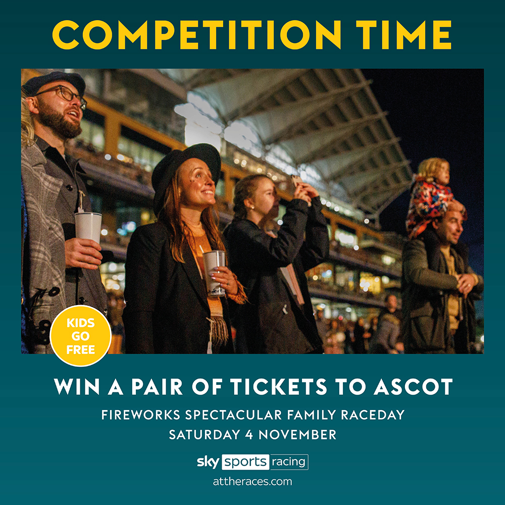 AtTheRaces's tweet image. Be one of FOUR lucky ticket winners to @Ascot on Saturday! 

Simply RT this post and comment 'WIN' below...