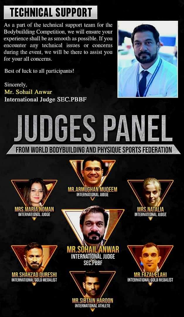 ArmughanMuqeem's tweet image. #SpecialSecurityUnit founded by Dr. Maqsood Ahmed Memon built up another great opportunity by initiating the 1st Inter Services and Civilian Bodybuilding Competition organising by #BadarExpo under the technical supervision of #WBPF🇵🇰 on15th November 2023.
