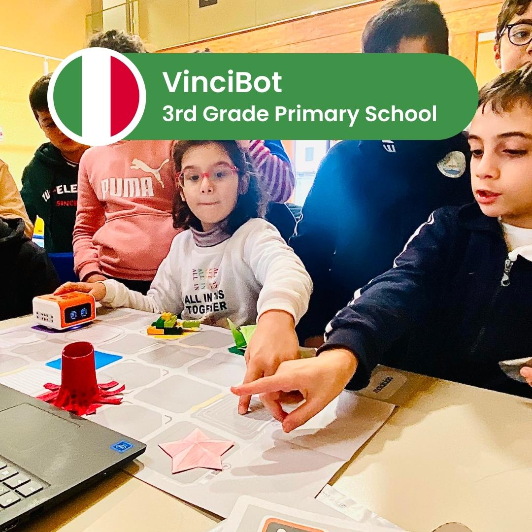 MatataStudioEDU's tweet image. “VinciBot and its web app manage to leverage children’s interests, putting their motivations at the centre, precisely because they are the ones who build their game and their story.”
#VinciBot #CodingLikeABC #STEMeducation #stemkids #learncoding #STEAM #stemlessons