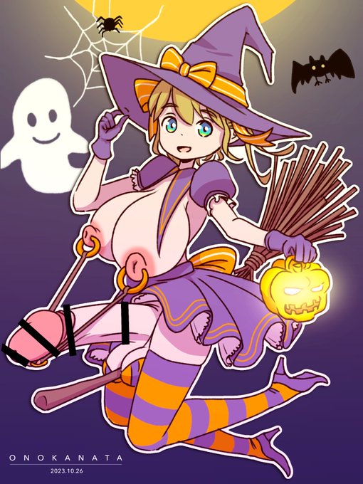 Halloween Party🎃👻 🕷️🦇🧙‍♀️✨
#futanari #ふたなり 