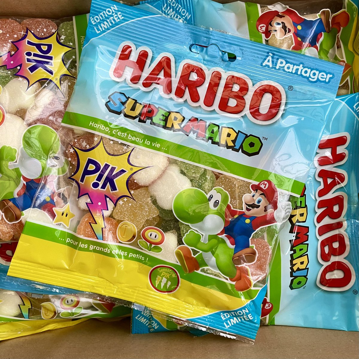 POPPINCANDYOFCL's tweet photo. We’ve had so many awesome new Haribo come in this week! 😆 including the P!K range with Super Mario sweets! 
#SuperMario #anime #candy #game https://t.co/AjxPRRs1SM