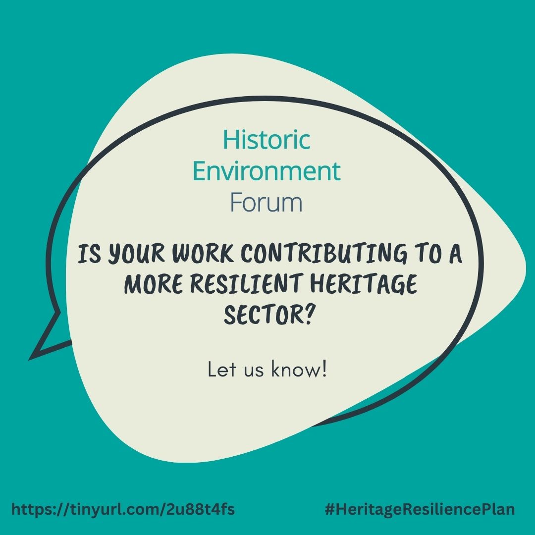 HistEnvForum's tweet photo. Are you working on a #HeritageSkills project or initiative that is supporting our sector's longer term resilience?  We'd like to hear from you!

Find out how to share your experiences through our new #Resilience interview series👇
https://t.co/cn3Q9Hob4P

 #HeritageResiliencePlan https://t.co/aiOBtjbm8I