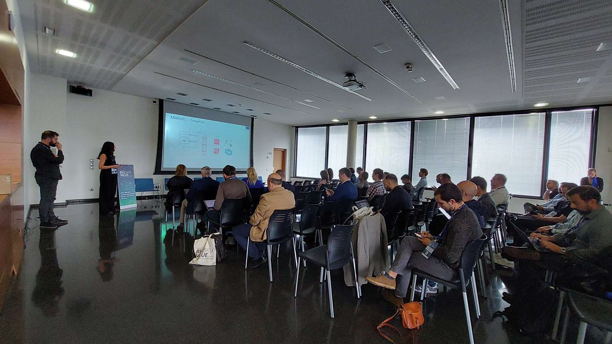 ZelusGr's tweet photo. Thrilled to showcase #SmartViz at the #MARVELFinalEvent! Malta and Trento's #SmartCity Use Cases feature our cutting-edge visualization tool. Experience real-time monitoring, AI-assisted insights, and more. Transforming data into action with #MARVELProject at #EBDFV23. https://t.co/SAmONGCCui