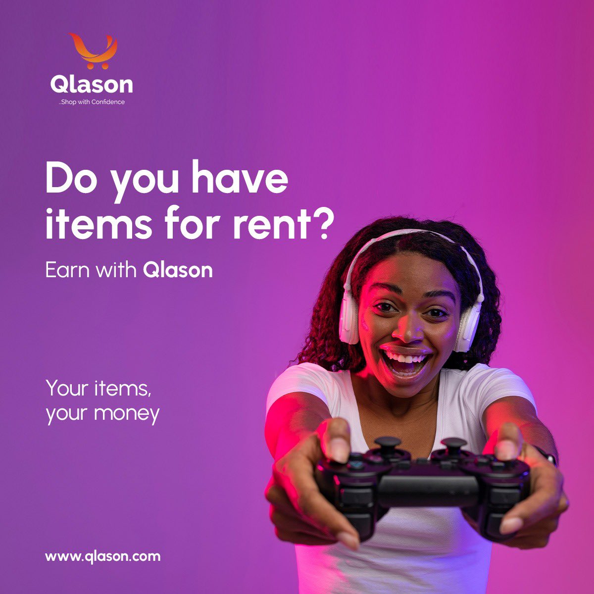 Qlasonstore's tweet photo. Got stuff you're not using? Turn it into cash on Qlason

With us, you have the power to earn from your rentable items

Click the link in the bio to begin your journey to smart, hassle-free profits.

#Qlason #streamers #shoppers #shopqlason #shopping #bizalert #lagosvendors https://t.co/m6v9452kZZ