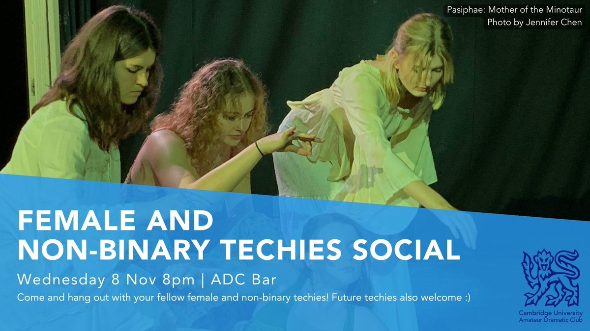 Come and hang out with your fellow female and non-binary techies! Future techies also welcome 📷