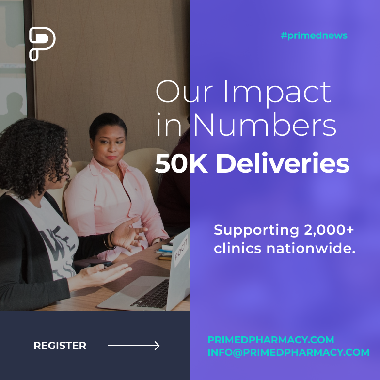 PharmacyPrimed's tweet photo. Our Impact in Numbers: In 2021, we delivered over 50,000 #medicines across the #UK, supporting more than 2,000 clinics nationwide. 📦🏥

Join our network and be a part of our mission to bring quality #healthcare to everyone. 

Register now - https://t.co/ZFitg5Yabn https://t.co/bPmoRpUECd
