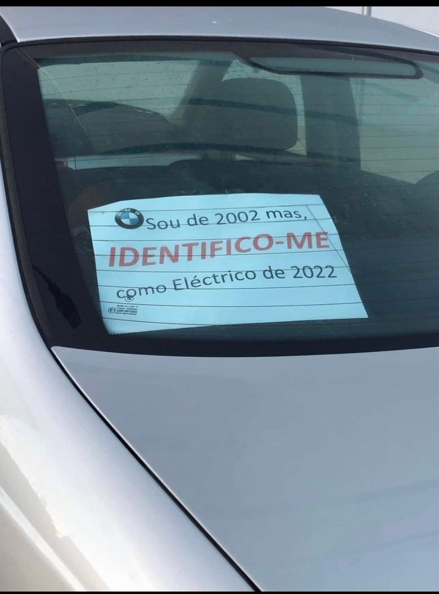 Ja meti o aviso o carro