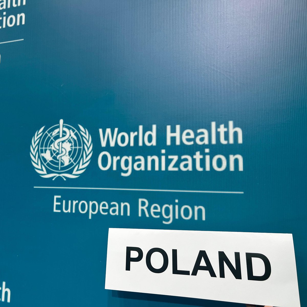 ‼️ 📢At the ongoing session of @WHO Regional Committee for Europe #RC73Astana representatives of 🇵🇱 were elected to 🇺🇳 WHO Executive Board and Regional Evaluation Group.
We thank for the trust and support of @WHO_Europe Member States! 🤝💪