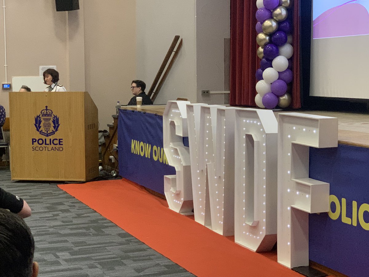 ScottishWDF's tweet image. We can’t thank @CC_JoFarrell enough for taking time out of her busy schedule today to address our guests.

She said, “I want all leaders at all rank and all roles to feel brave and courageous to do the right thing”.

An inspiring, heartfelt &amp;amp; honest speech💜

#Unstoppable
#SWDF