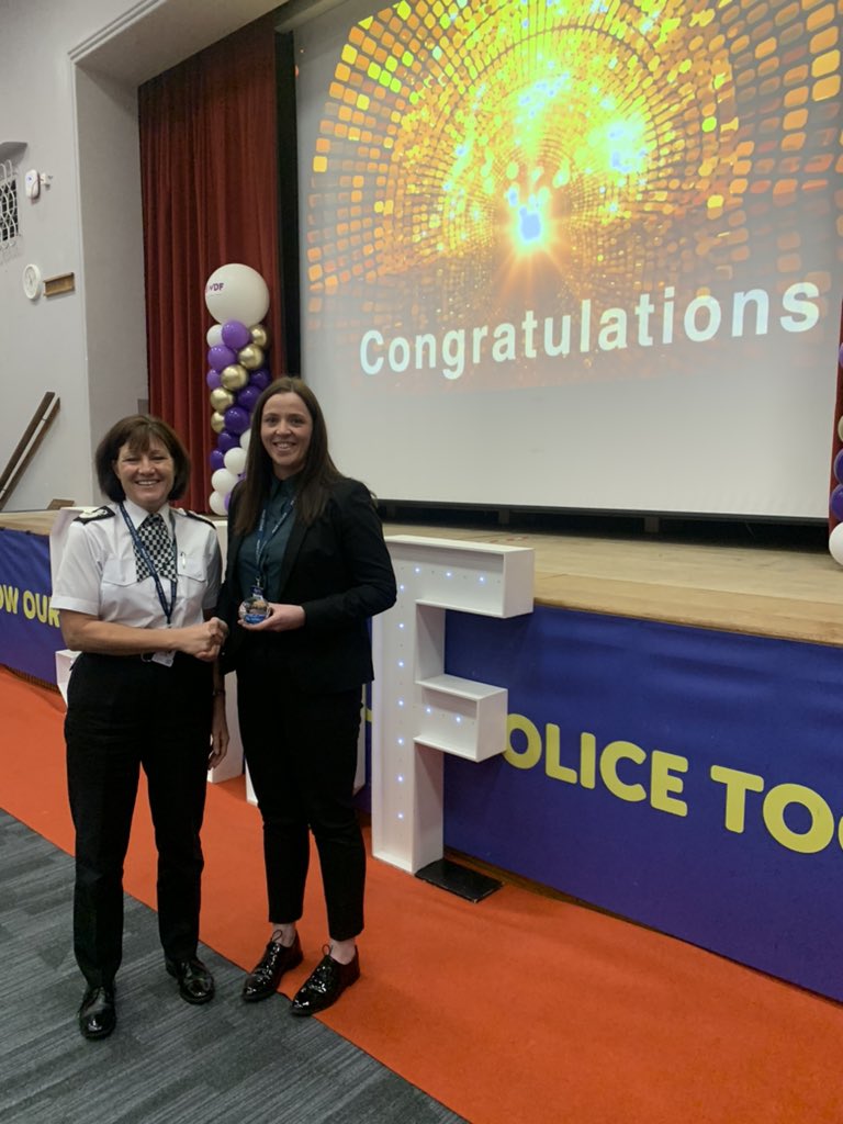 Police Officer of the Year Highly Commended… Rachel Hopkirk 🌟 Congratulations! #HighlyCommended