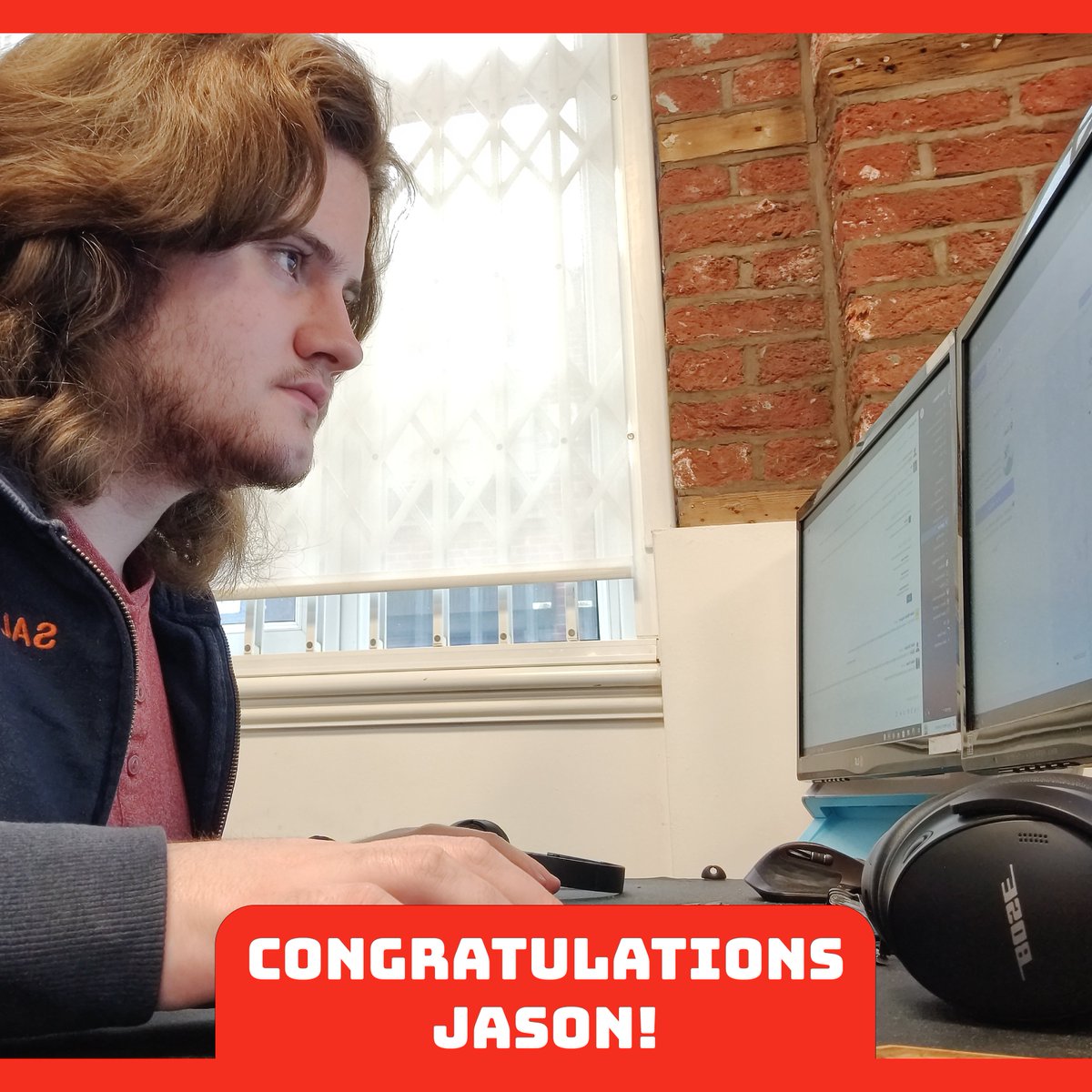 Our star apprentice Jason has just received a distinction in his Content Creator course! 🥳
A huge congratulations from the rest of the team here at Leigh Works! 🎊🎉

#apprentice #achievement #distinction #Congrats #imagine #create #grow