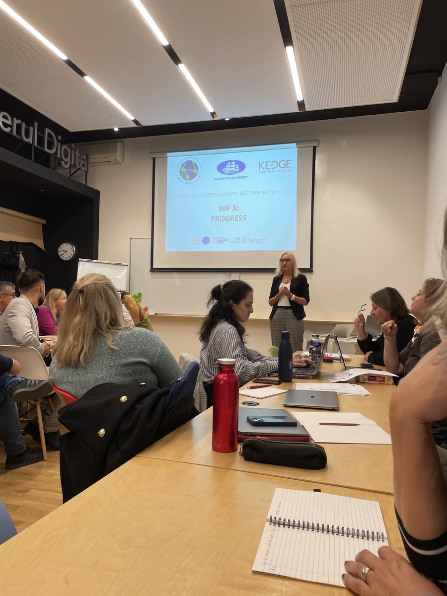 An early morning rise to start the day off at <a href="/UnivBabesBolyai/">Babeș-Bolyai University (UBB)</a>, walking through updates on several work packages so far. The students from Zuyd that have joined this trip also did a great job at explaining the "Student in the Lead" concept used by Int'l Business School Maastricht