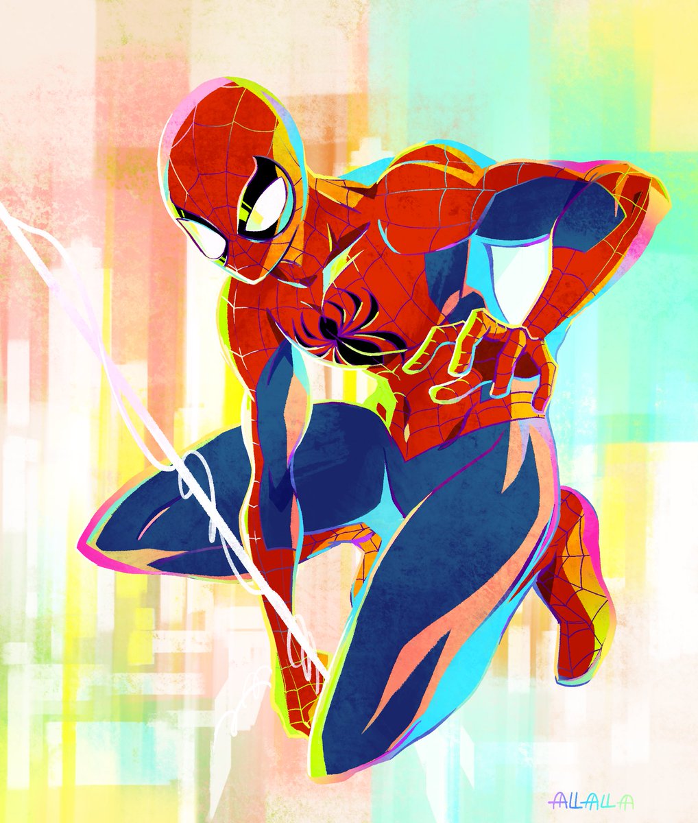 「spider-man」|あらら🍣🍕のイラスト