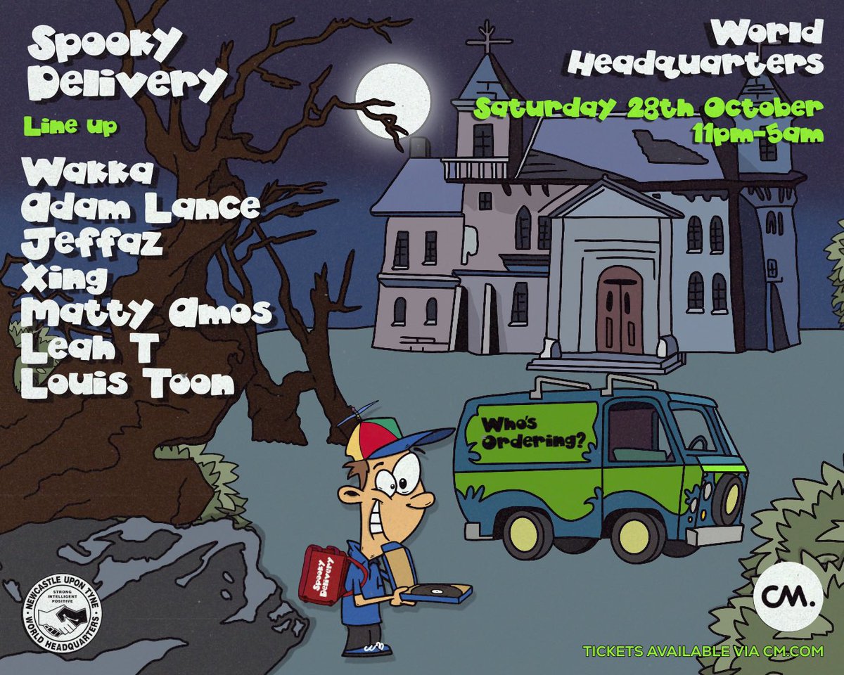 Spooky Delivery 🎃

Final 10% of tickets left for Saturday 🍕🚚💨

store.ticketing.cm.com/01HBDDA1FYACVN…