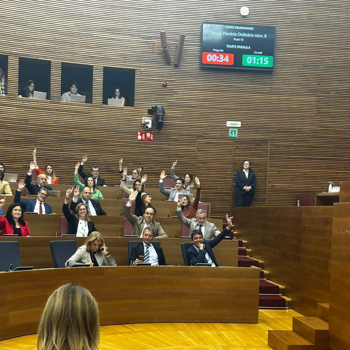 🚨 ESTÁ PASANDO 🚨

El Partido Popular votando en contra del Fondo de Cooperación Municipal 

Dicen NO a dar una financiación justa a los municipios valencianos, alicantinos y castellonenses