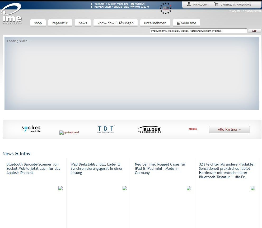 TBT Vor 10 Jahren sah unsere Website noch so aus. In der Zeit hat sich nicht nur die Technologie der Welt weiterentwickelt, auch unsere Homepage wurde immer moderne. 
Interessiert, wie sie jetzt aussieht? Dann schaut doch einfach Mal unter ime.de vorbei  😉 #tbt