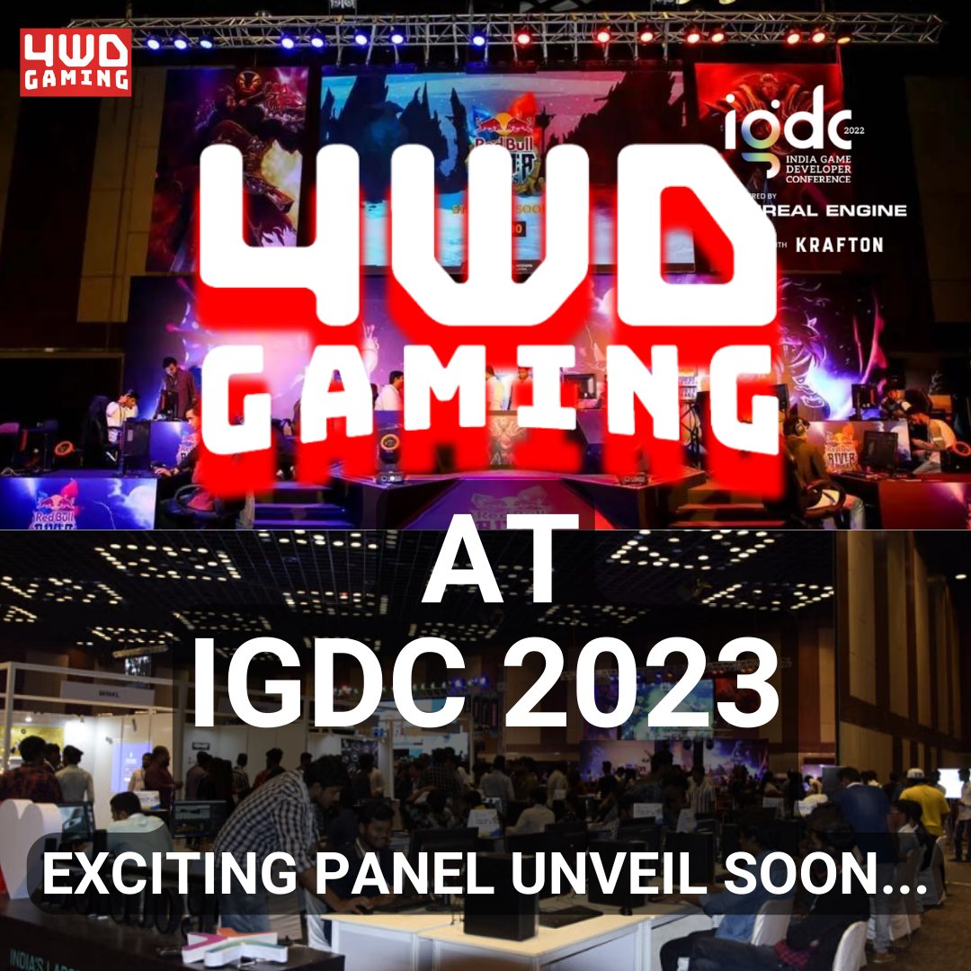4wdGaming's tweet photo. This year, brace yourself for double the fun as 4WD Gaming, a PR &amp; Marketing entity is set to host a panel featuring foremost icons of the country's gaming industry. Stay tuned for an exhilarating session to be jam-packed with excitement. We will unveil the panellists shortly. https://t.co/WnRJ2yNn1O