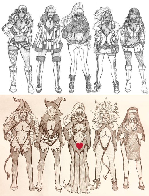 ここからようけ描いたわ 