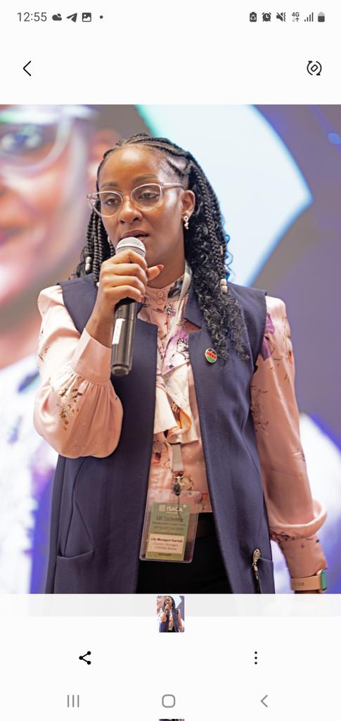 Isaca_kenya's tweet photo. Day 4. #GRConference -
π€ Lily Kariuki, the Country Manager, COSEKE KENYA taking delegates through the changing landscape work due COVID 19 from #Remote Working with #GEN_z in our offices,Navigating Lean Times with technology
#GRC2023, #GRConference #GRCinLeanTimes https://t.co/6Fvw8QnrbZ