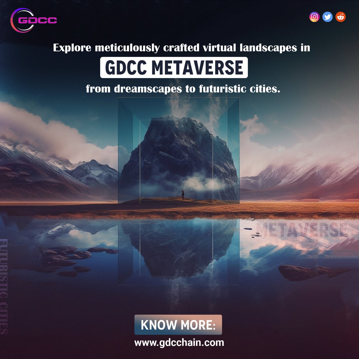 cluster_coin's tweet photo. "Step into the future with GDCC Metaverse: Where Reality Meets Imagination!"
.
🌐: https://t.co/TYIGVvN2Sw
.
#gdcc #gdccmetaverse #gdccecosystem #Metaverse #digitalworld #VirtualReality #virtualworld #virtual #Metaverse  #metaversegeneration #virtualword #virtualwordsearch https://t.co/liPx68Je39