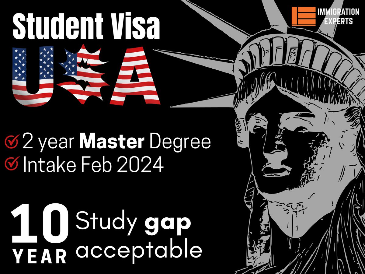 Launch your international career with an MS degree from the USA.
#MSinUSA #AmericanDream #MastersDegree #StudyAbroad #InvestInYourFuture #immigrationexperts