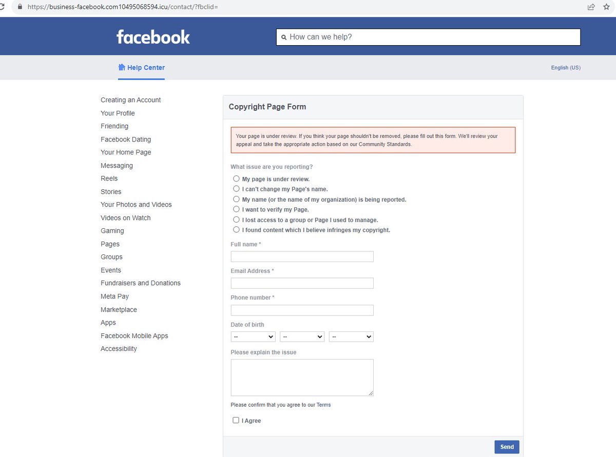 v4ensics's tweet image. One more #phisher using #Meta to target #Meta (https[:]//www.facebook.com/permalink.php?story_fbid=pfbid04Mdv6AVHnRdM6JpBKzcsvrczHFMDDgaWenM5A2fmsdvdhJmvQnMwZey7gE6Q1VH6l&amp;amp;id=61552390868276) and directs victims to https[:]//business-facebook.com10495068594.icu/contact/