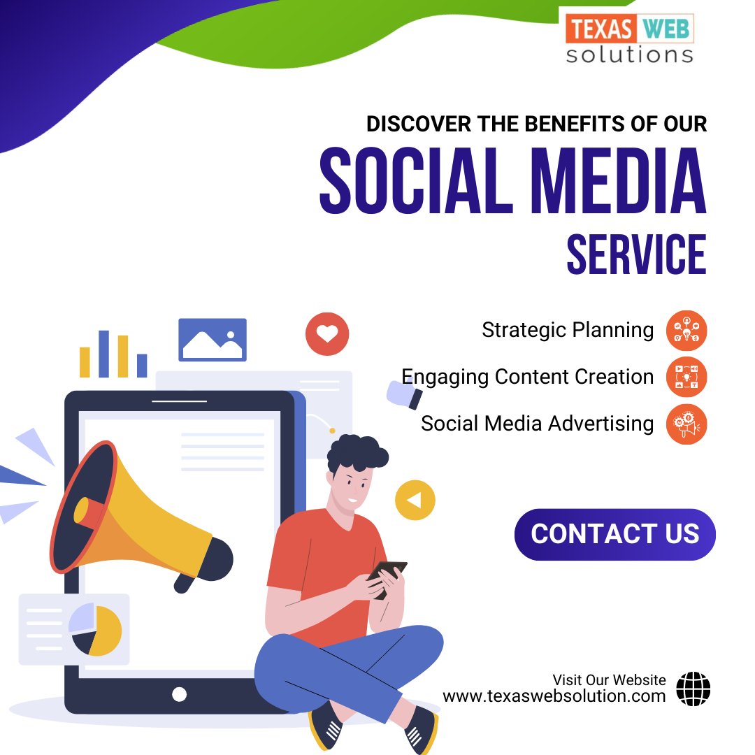 WebsolutionsTx's tweet image. 🚀Ready to boost your business through Social Media Marketing? Discover the power of online presence with Texas Web Solutions! Visit texaswebsolutions.com to learn how we can help your brand shine on social media. 
#SocialMediaMarketing #DigitalStrategy #TexasWebSolutions